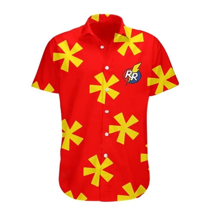 3D Chipndale Short Sleeve Hawaiian Shirt