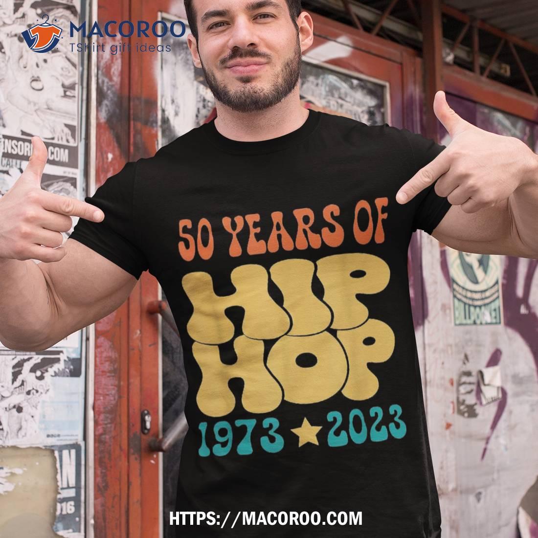 50 Years Old 50th Anniversary Of Hip Hop Shirt, Perfect Gift For Dad