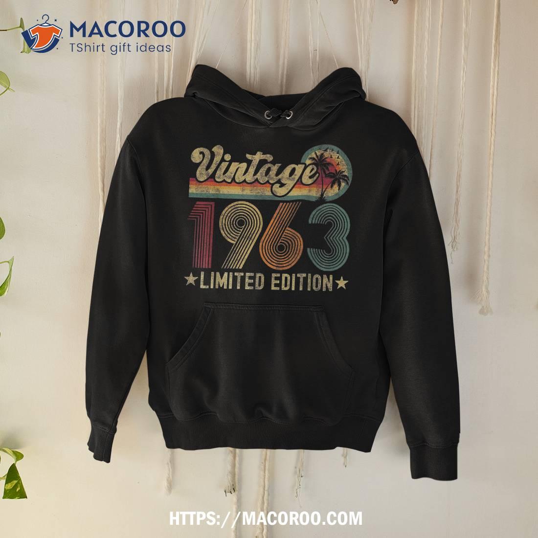 60 Year Old Vintage 1963 60th Birthday Gifts For Shirt