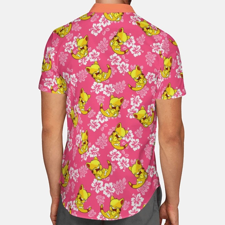 Abra Pokemon Summer Hawaiian Shirt