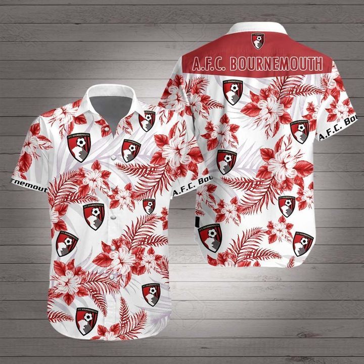 Afc Bournemouth Hawaiian Shirt