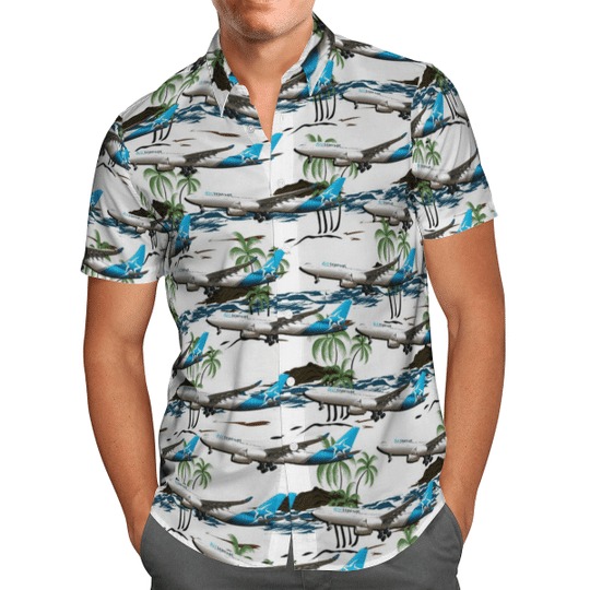 Air Transat Airbus A330-243 Hawaiian Shirt