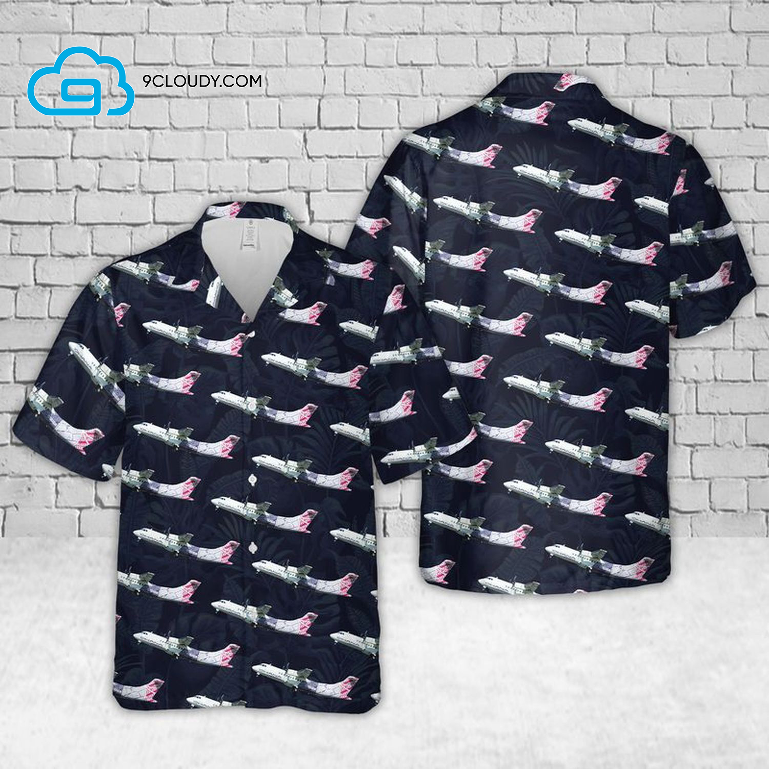 Airlines Atr 42-500 Full Print Hawaiian Shirt