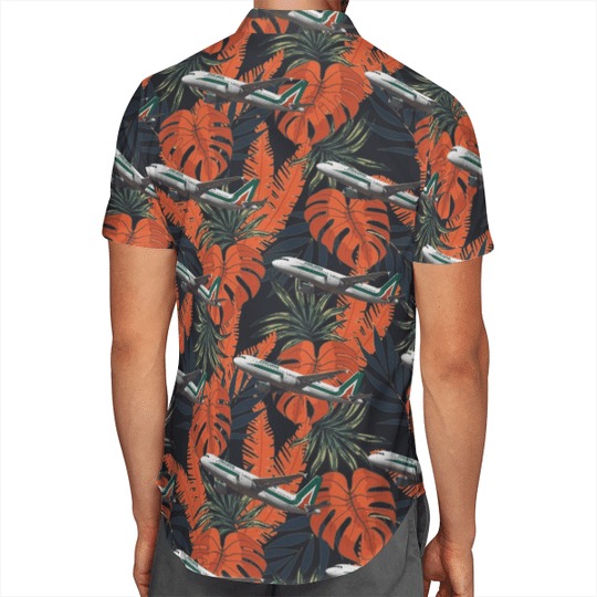 Alitalia Airbus A320200 Hawaiian Shirt