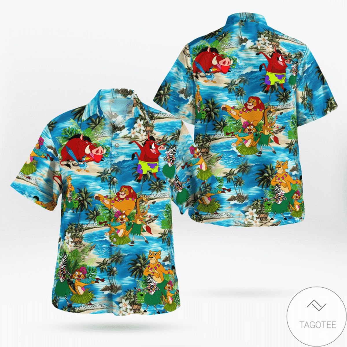 Aloha Hakuna Matata Hula Dancing Hawaiian Shirt