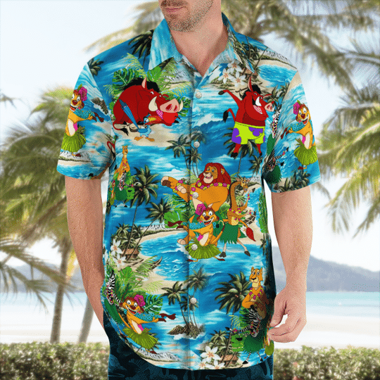 Aloha Hakuna Matata Hula Dancing Hawaiian Shirt