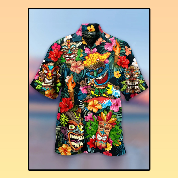 Aloha Tiki Hawaiian Shirt