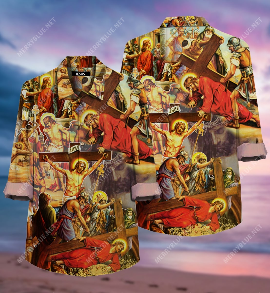 Always Put Your Hope In Jesus All Over Printed Hawaiian Shirt