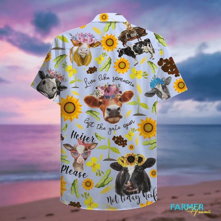 Amazing Farm Heifer Lover Hawaiian Shirt