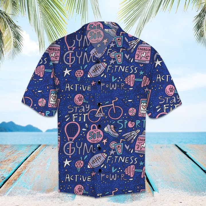 Amazing Gym Girl Hawaiian Shirt Summer Button Up