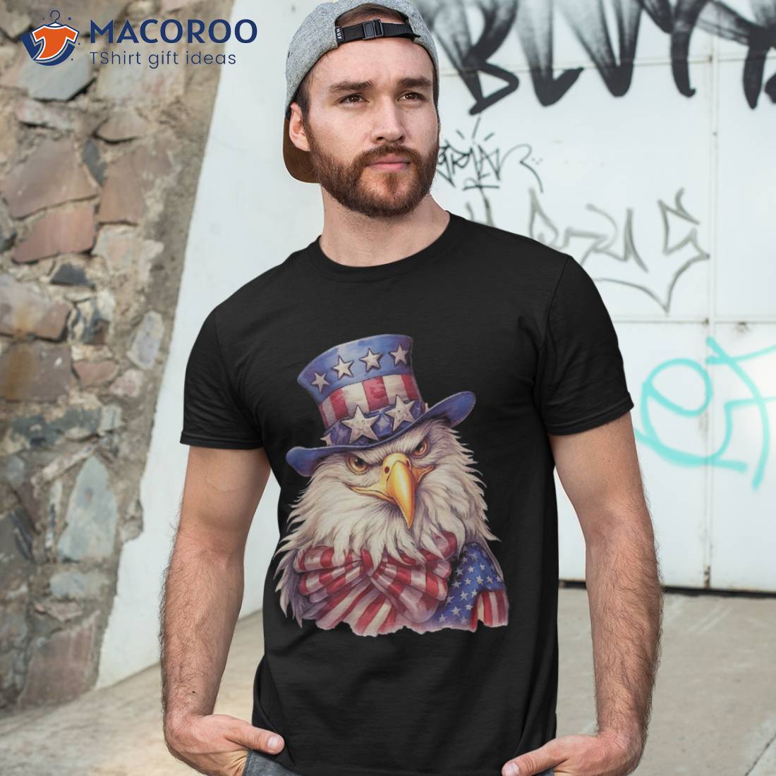 America Patriotic Usa Eagle Of Freedom 4th July Shirt