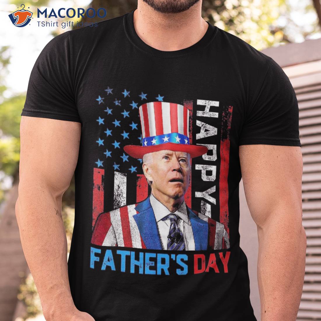 American Flag Happy Father’s Day Confused For 4th Of July Shirt