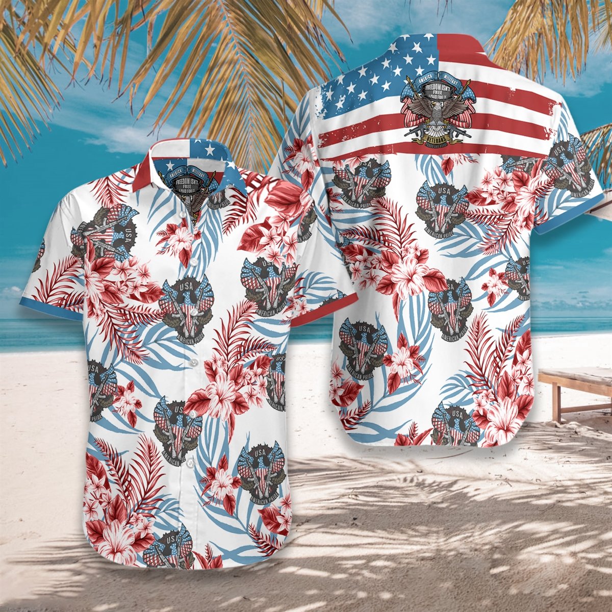 American Pride Hawaiian Shirt