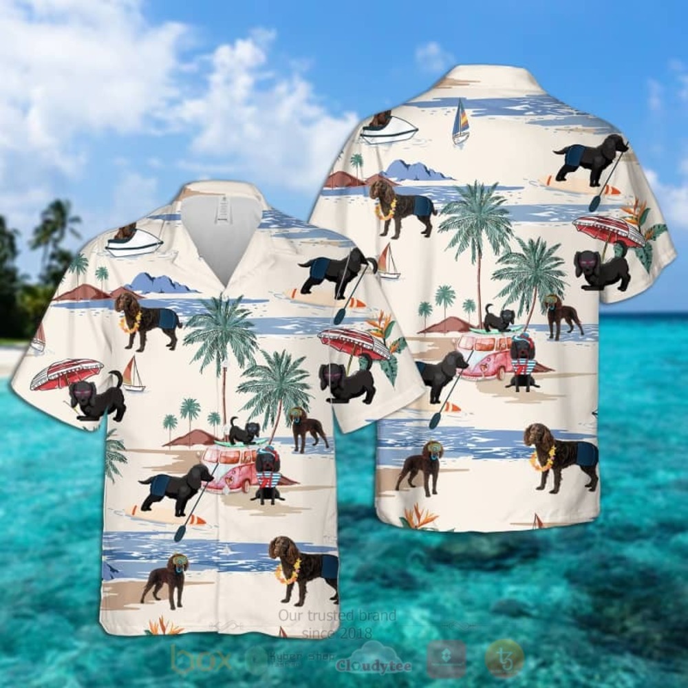 American Water Spaniel Terrier Summer Beach Hawaiian Shirt