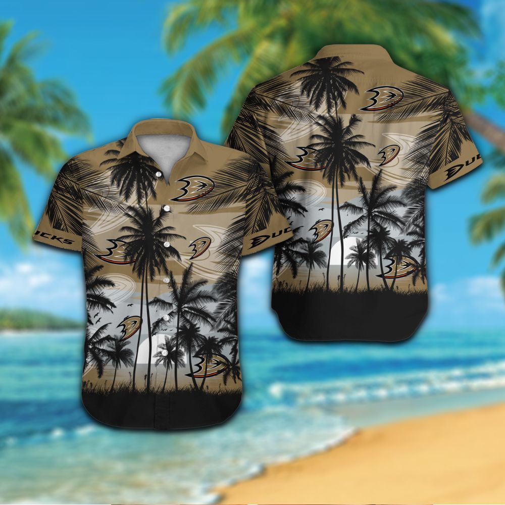 Anaheim Ducks Hawaiian Shirt Hot Trendy Summer 2024