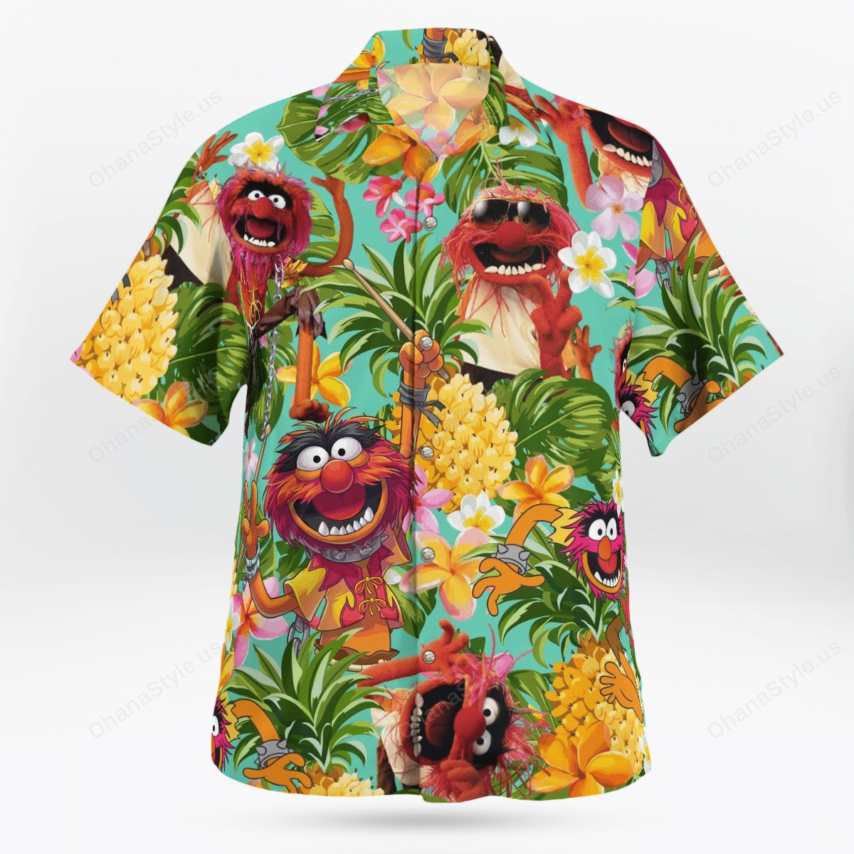 Animal Muppet Pineapple Hawaiian Shirt