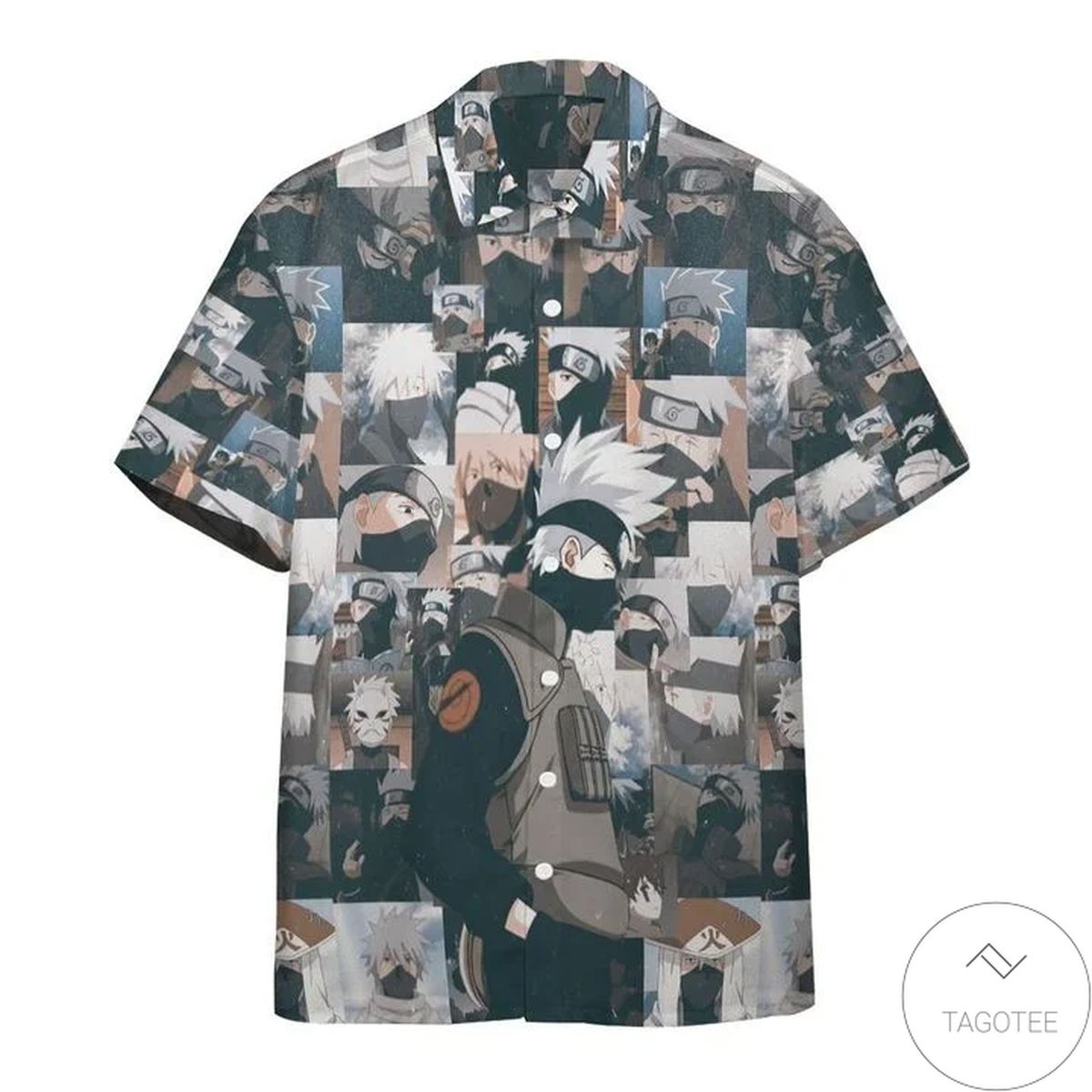 Anime Naruto Kakashi Hawaiian Shirt