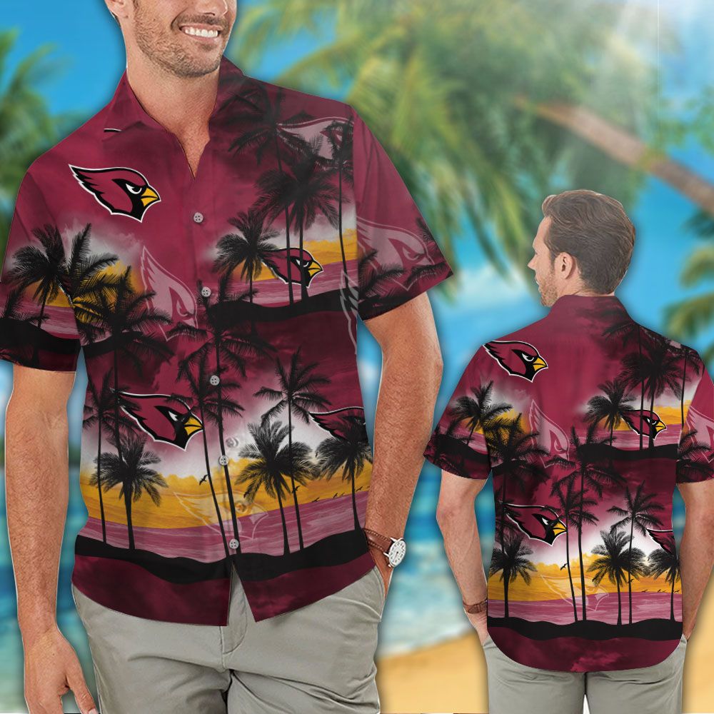 Arizona Cardinals Hawaiian Shirt Hot Trendy Summer 2024