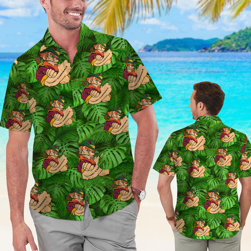 Arizona Cardinals Leprechaun St. Patrick’s Day Hawaiian Shirt Hot Trendy Summer 2024