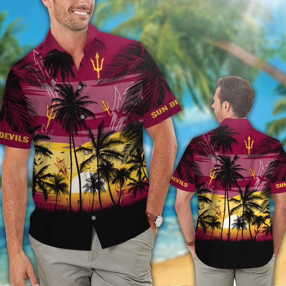 Arizona State Sun Devils Hawaiian Shirt Hot Trendy Summer 2024