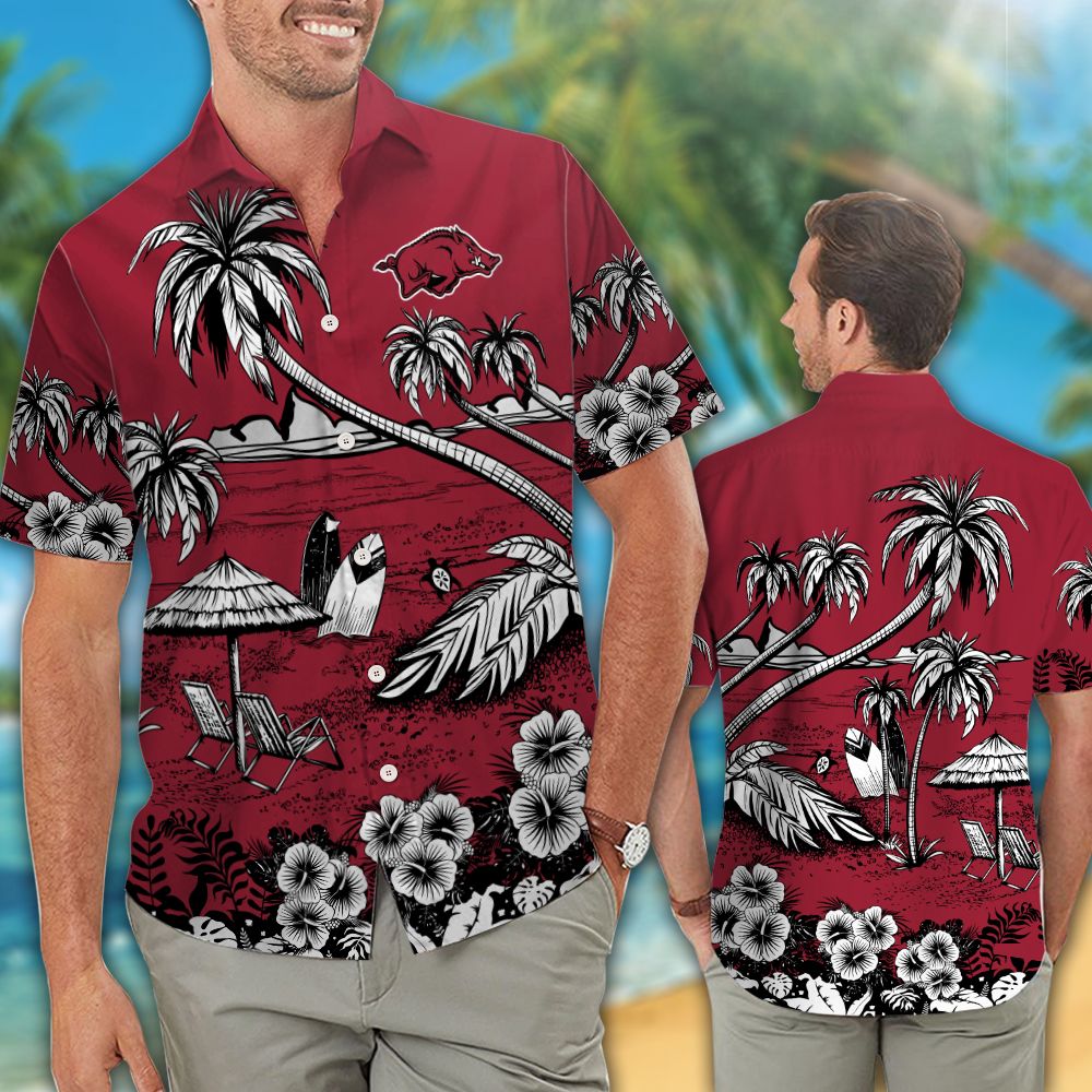 Arkansas Razorbacks Hawaiian Shirt Hot Trendy Summer 2024