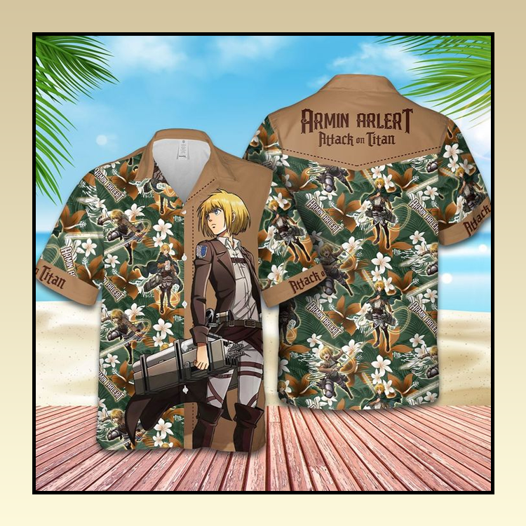 Armin Arlert Attack On Titan Hawaiian Shirt