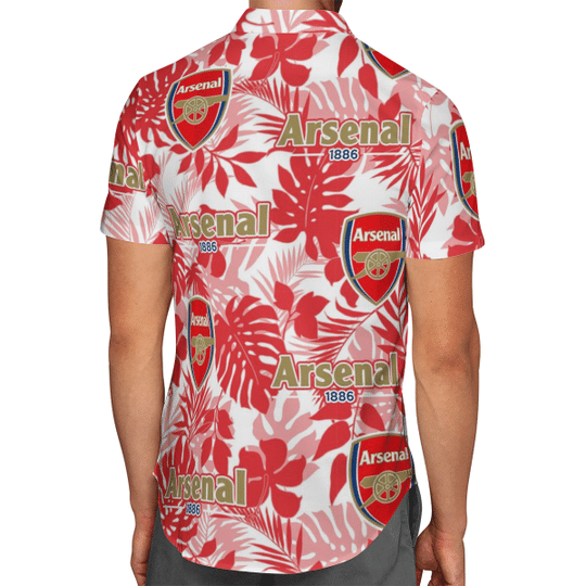 Arsenal 1886 Hawaiian Shirt