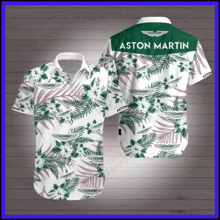 Astom Martin Hawaiian Shirt