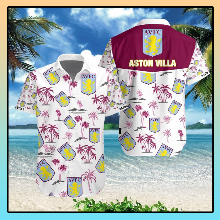 Aston Villa Hawaiian Shirt