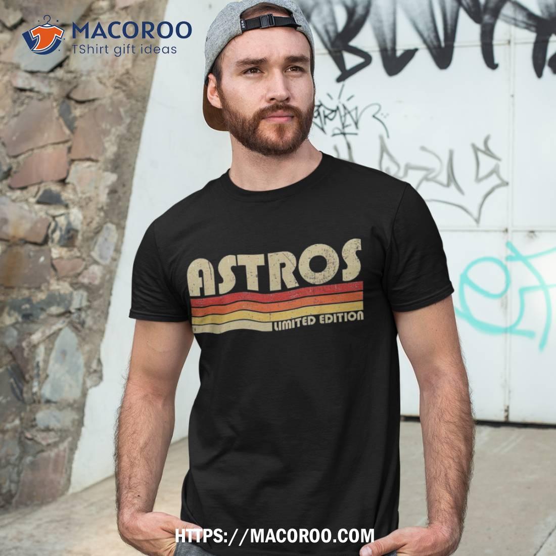 Astros Name Personalized Vintage Retro Gift For Shirt