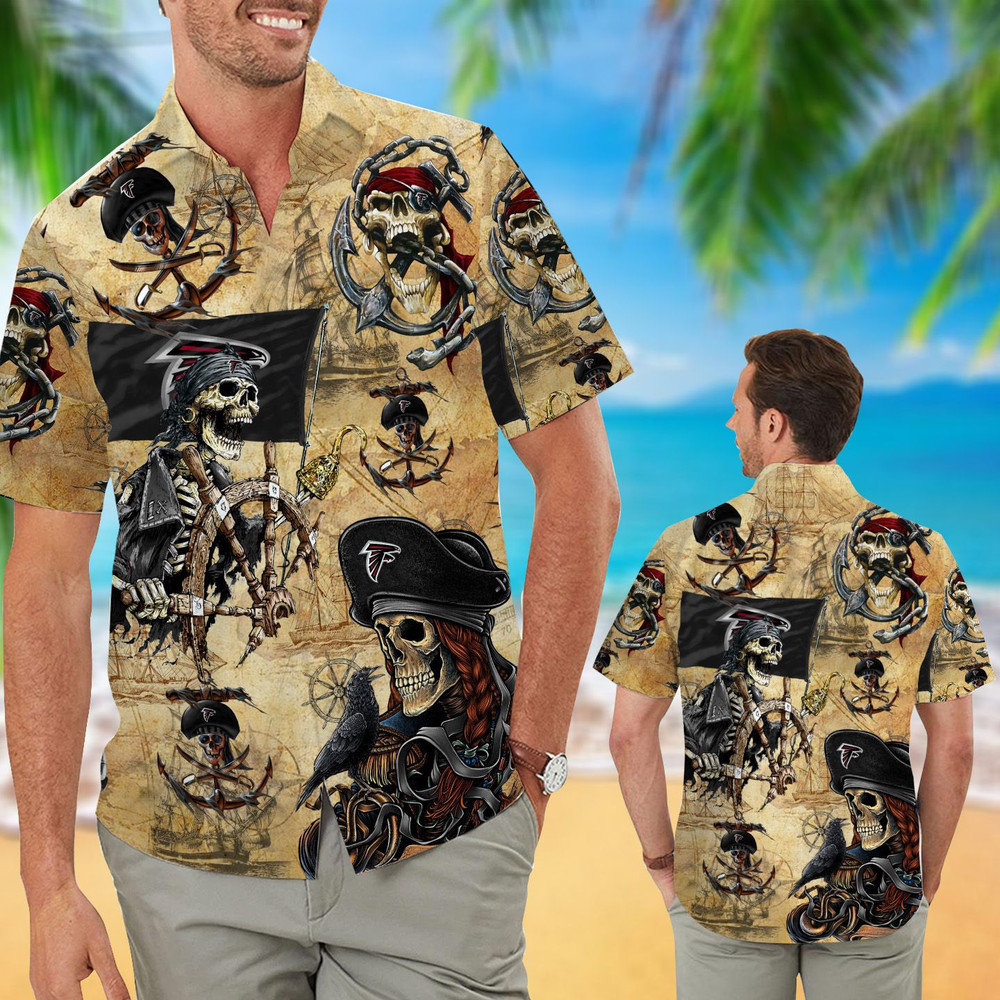 Atlanta Falcons Pirates Retro Hawaiian Shirt Hot Trendy Summer 2024