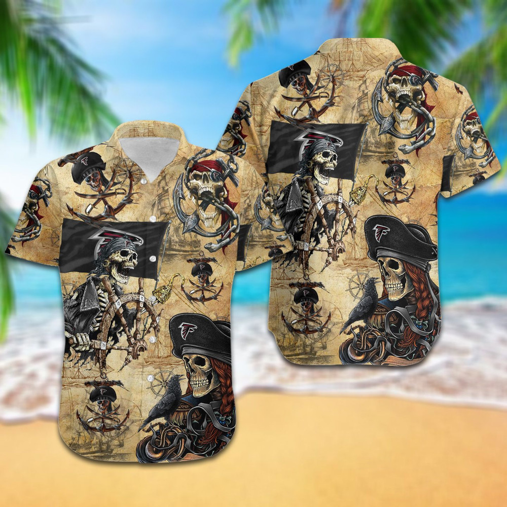 Atlanta Falcons Pirates Retro Hawaiian Shirt Hot Trendy Summer 2024