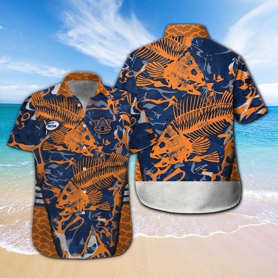 Auburn Tigers Fishing Hawaiian Shirt Hot Trendy Summer 2024