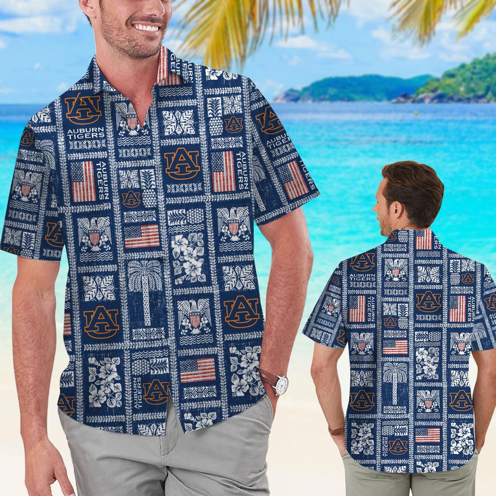 Auburn Tigers Hawaiian Shirt Hot Trendy Summer 2024