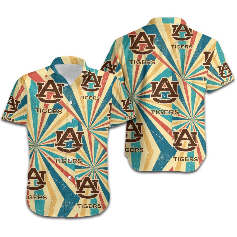 Auburn Tigers Retro Hawaiian Shirt Hot Trendy Summer 2024