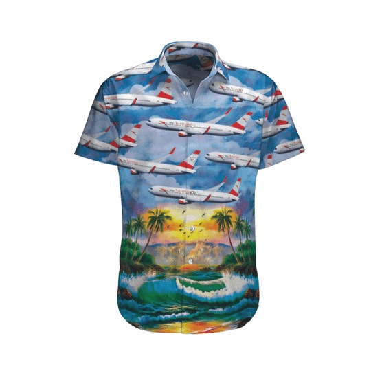 Austrian Airlines Boeing 767-31Aer Hawaiian Shirt