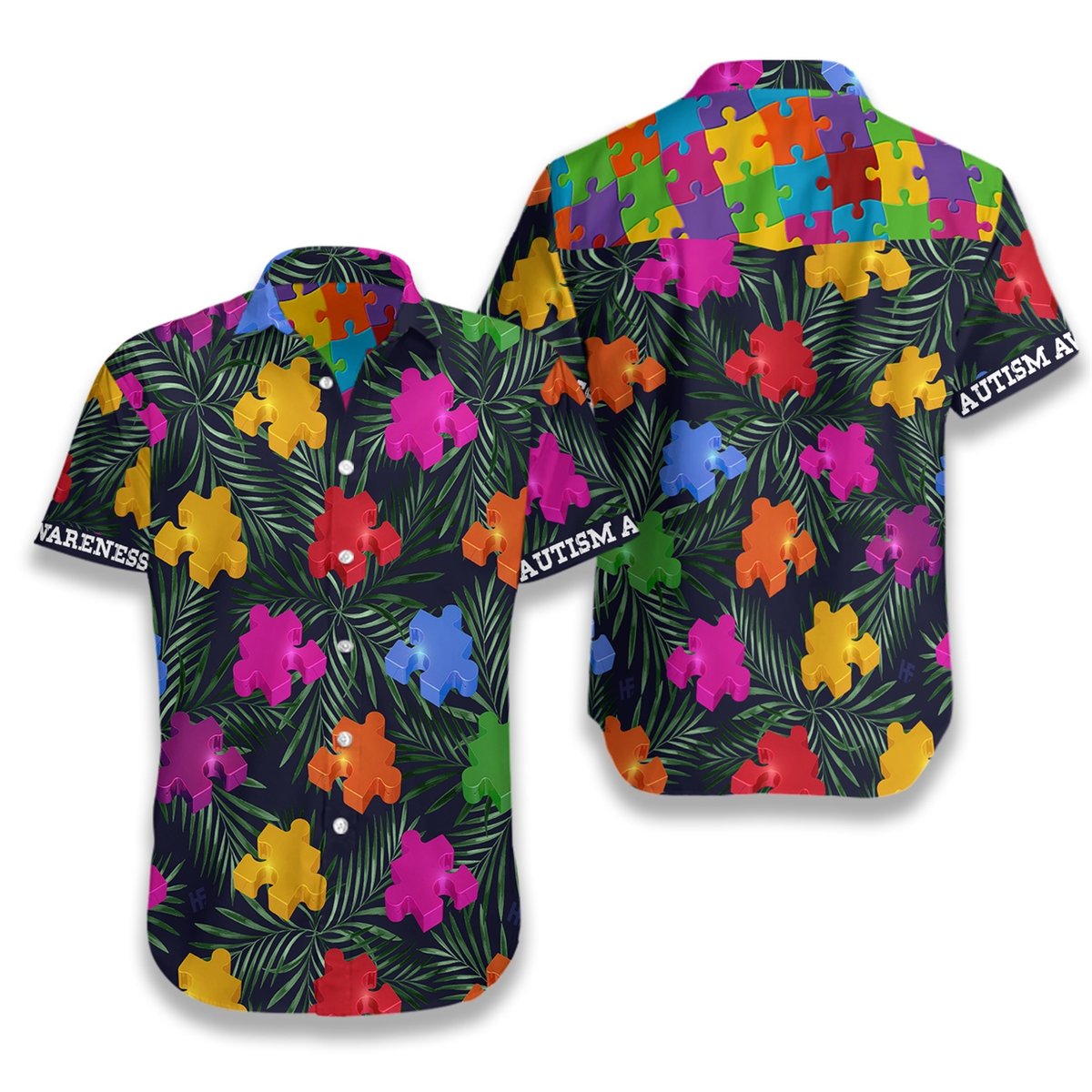 Autism Tropical Hawaiian Shirt