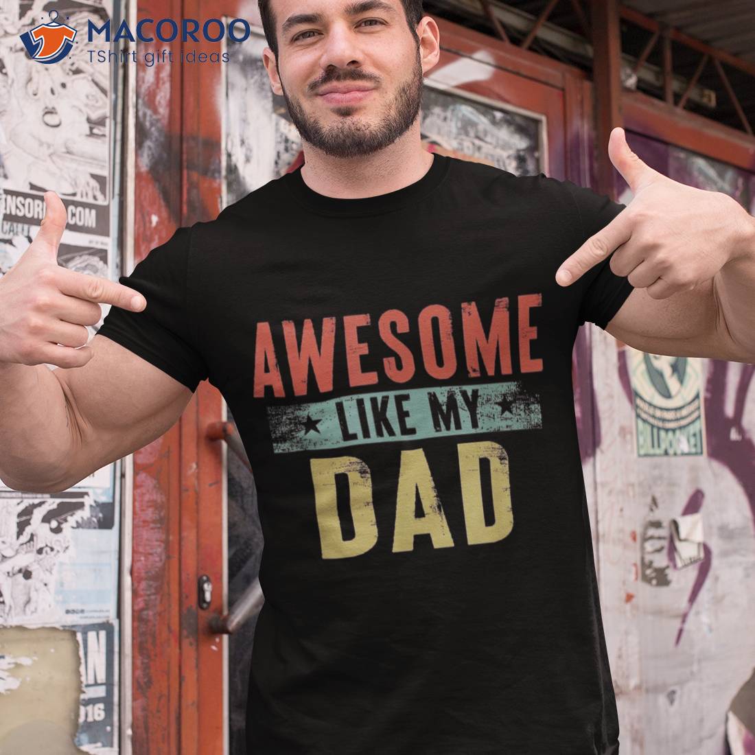 Awesome Like My Dad Daughter Mother’s Day Shirt