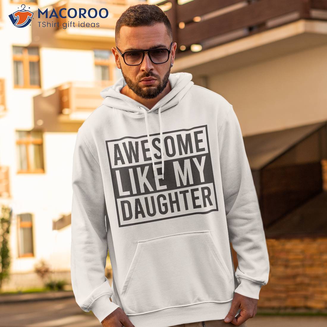 Awesome Like My Daughter Funny Father’s Day Joke Dad Shirt