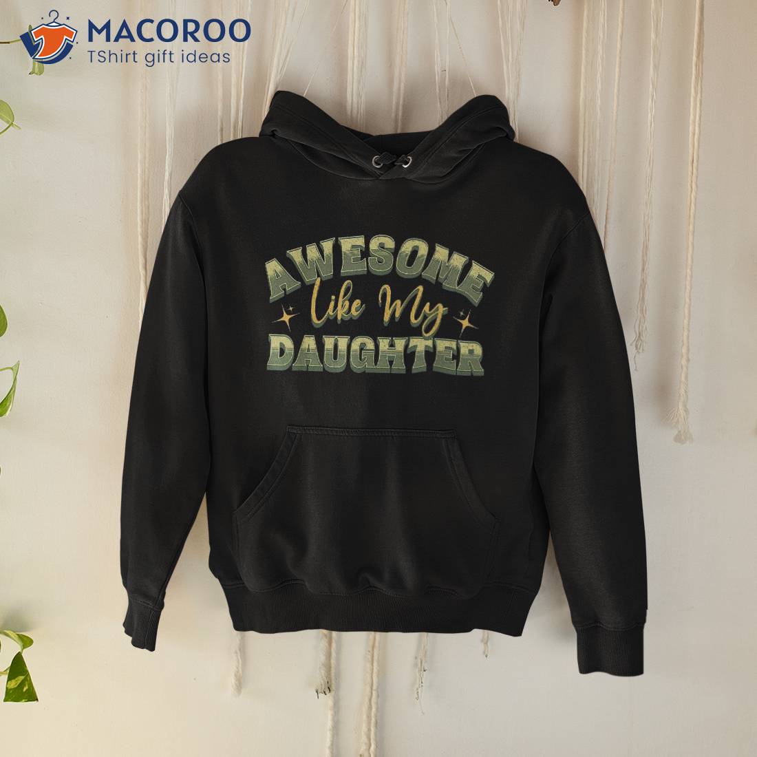 Awesome Like My Daughter Funny Fathers Mothers Shirt