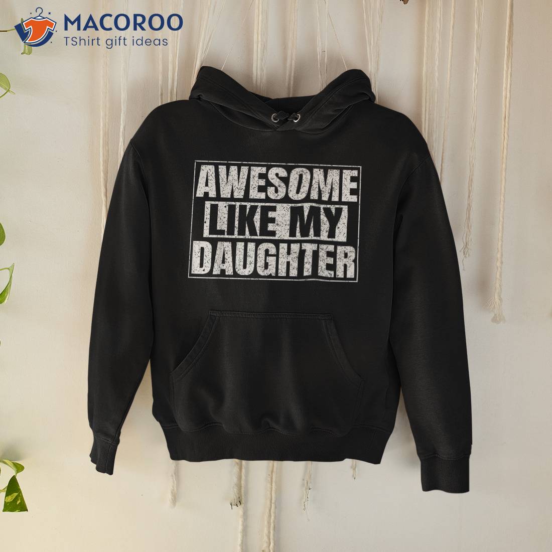 Awesome Like My Daughter Funny Gifts Fathers Day Dad Vintage Shirt