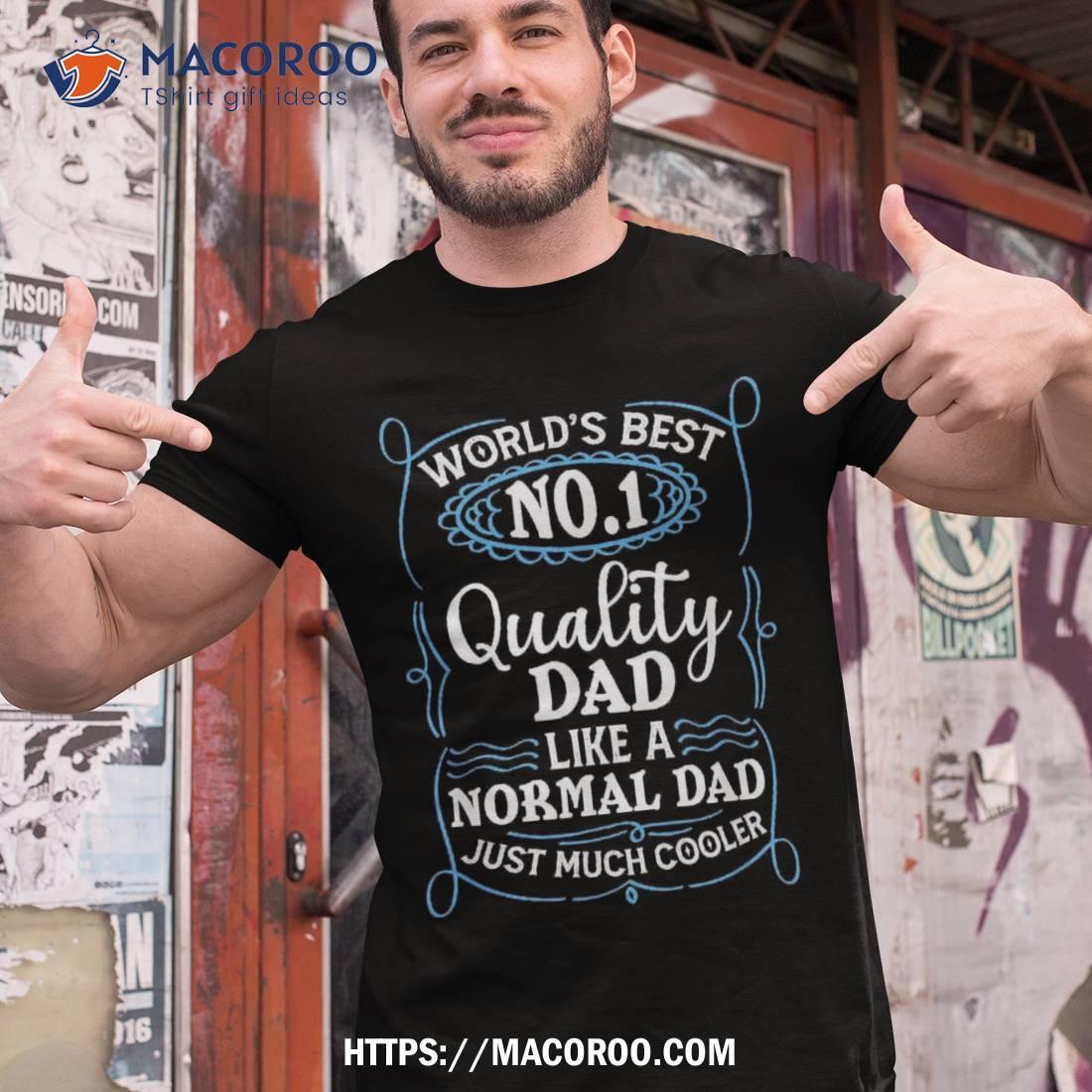 Awon Worldâ´s Best No. 1 Dad Daddy Father Day Shirt, Simple Father’s Day Gift Ideas