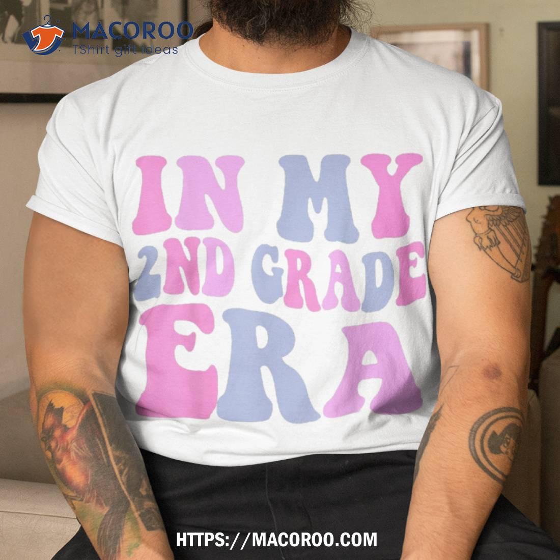 Back To School In My 2nd Second Grade Era,teacher Kids Girls Shirt, Fathers Day Gifts Online