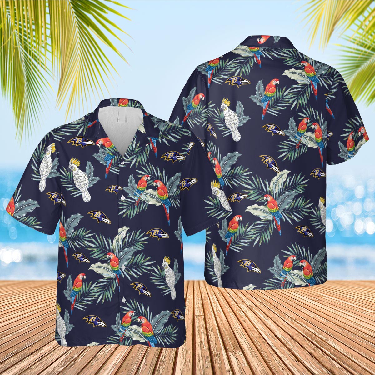 Baltimore Ravens Hawaiian Shirt