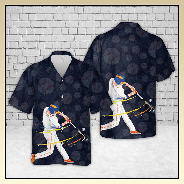 Baseball Batter Hawaiian Shirt