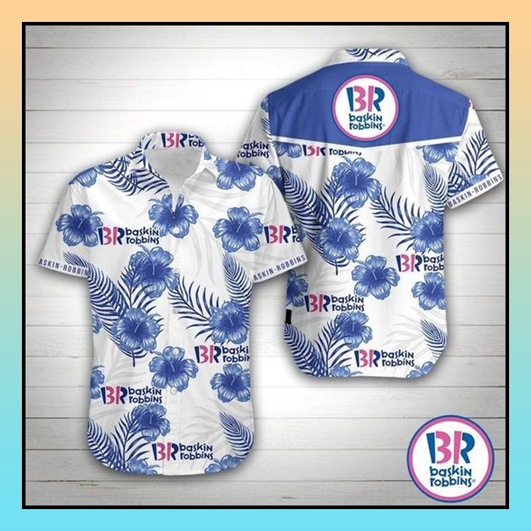 Baskin Robbins Hawaiian Shirt- Limited Edition