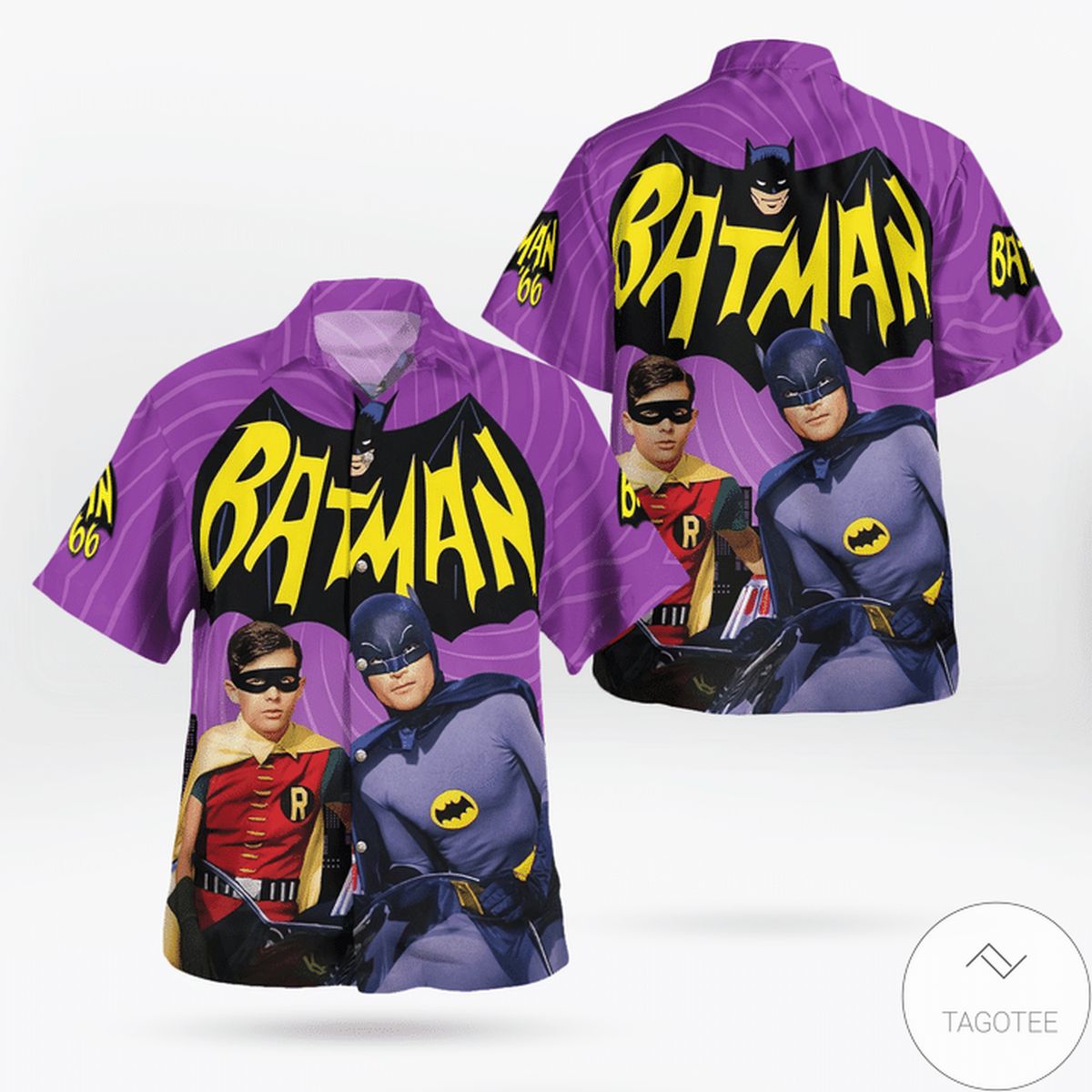 Batman Adam West 1966 Hawaiian Shirt