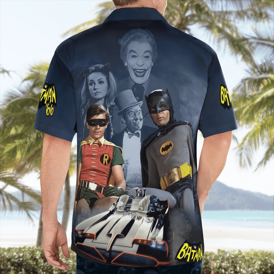 Batman And Robin 66 Hawaiian Shirt