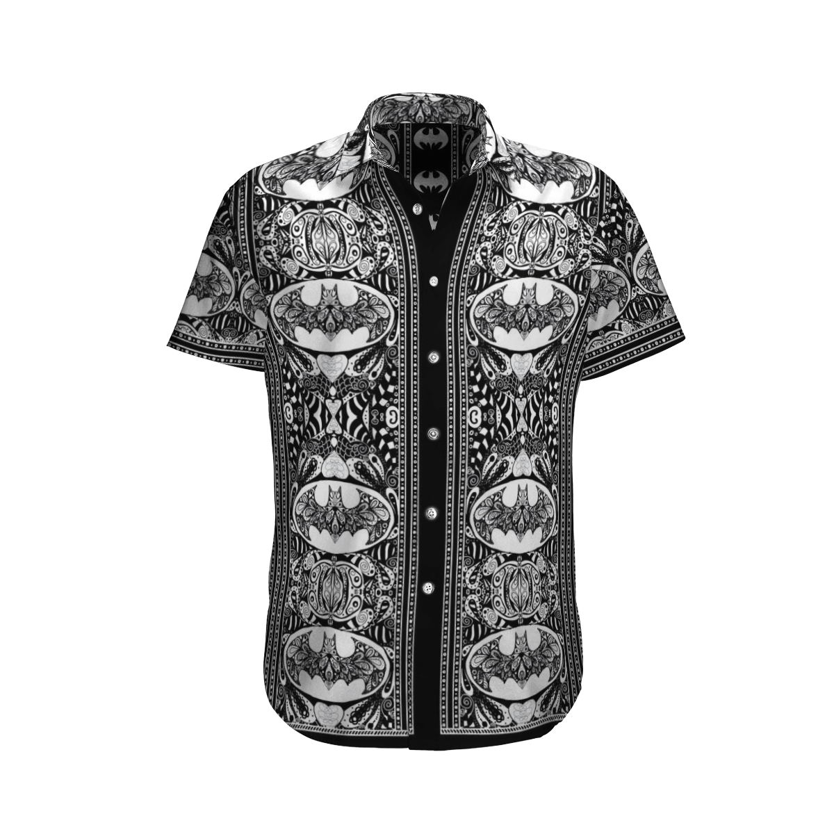 Batman Pattern Hawaiian Shirt