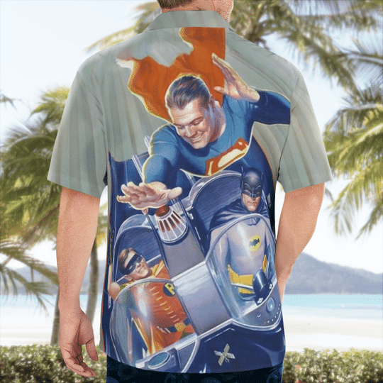 Batman Superman Hawaiian Shirt